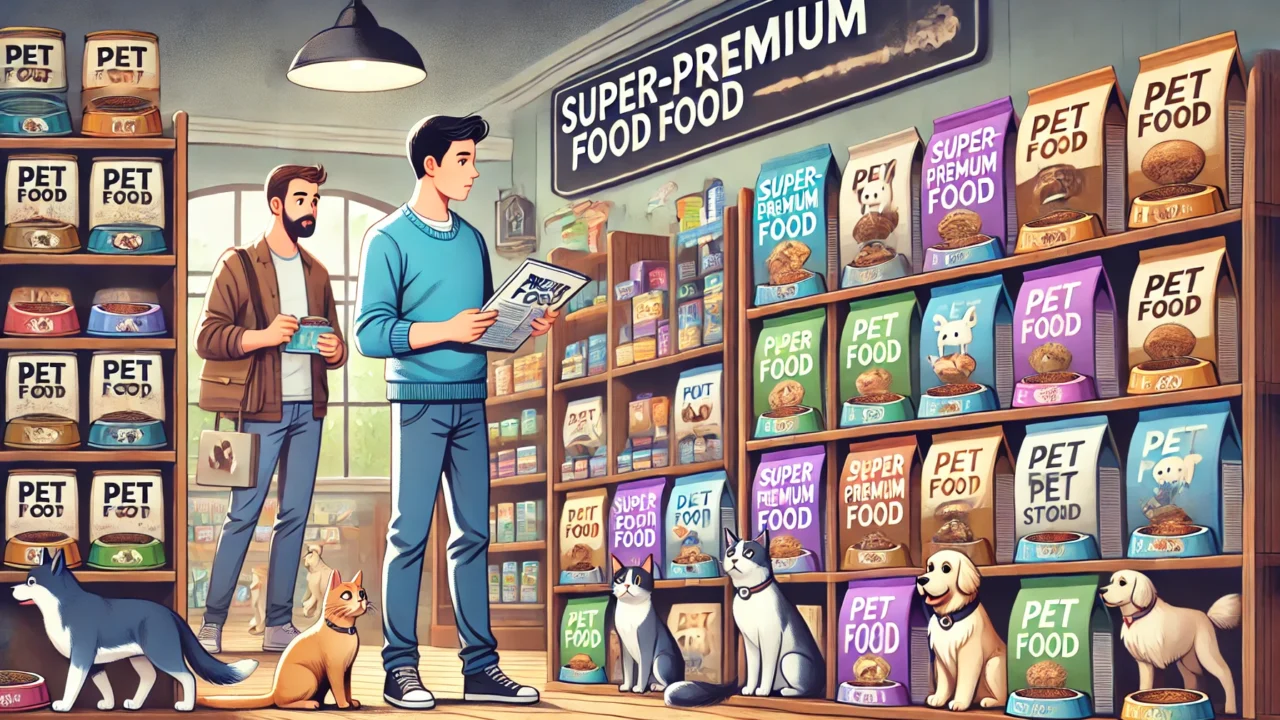 https://digitalhealthbuzz.com/wp-content/uploads/2024/06/DALL·E-2024-06-26-01.13.31-A-detailed-scene-showing-a-pet-owner-choosing-super-premium-food-for-their-cats-and-dogs-in-a-high-end-pet-store.-The-pet-owner-is-reading-labels-on-v-1280x720.webp